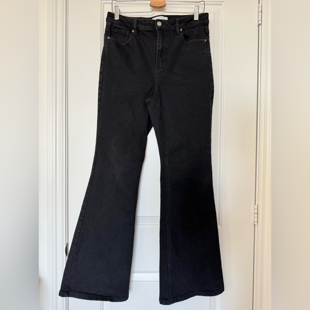 💲⬇️ Dynamite 29 Hailey Flared Jeans Demin long 33" inseam High Waist - Picture 6 of 11